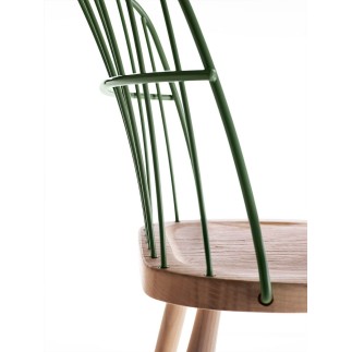 Wooden chair with or without armrests - Strike