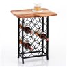 Wine Cellar with wooden top - Merlot