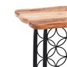 Wine Cellar with wooden top - Merlot