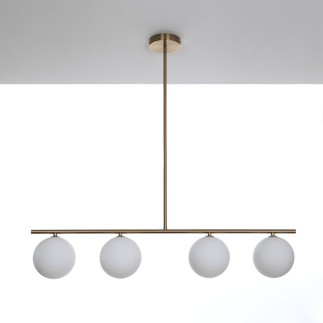 Suspended Lamp in Steel - Pretty | Tomasucci