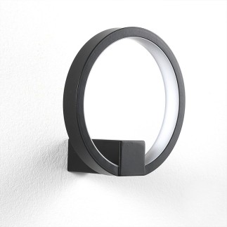 Aluminium Wall Light with LED Light - Circle | Tomasucci