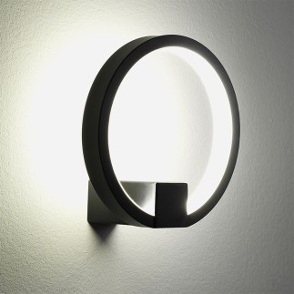 Aluminium Wall Light with LED Light - Circle | Tomasucci