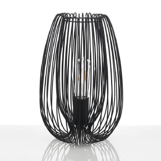 Table Lamp with Metal Wire - Hola | Tomasucci