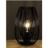 Table Lamp in black metal - Hola