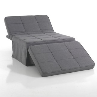 Pouf Letto Trasformabile in Tessuto - Guest | Tomasucci