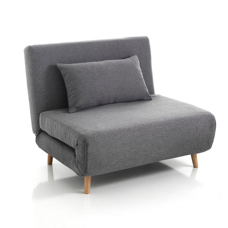 Armchair Bed Upholstered in Fabric - Over | Tomasucci