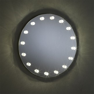 Specchio Tondo con Led Integrati - Vanity