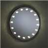 Round Mirror with LED light - Vanity