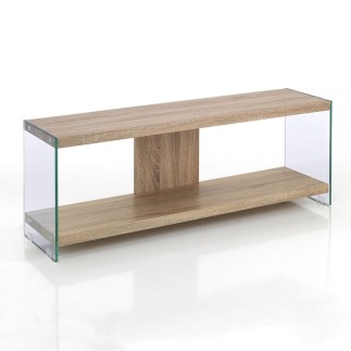 TV Cabinet in MDF and Glass - Later