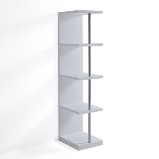 Design White Bookcase - Elle | Tomasucci