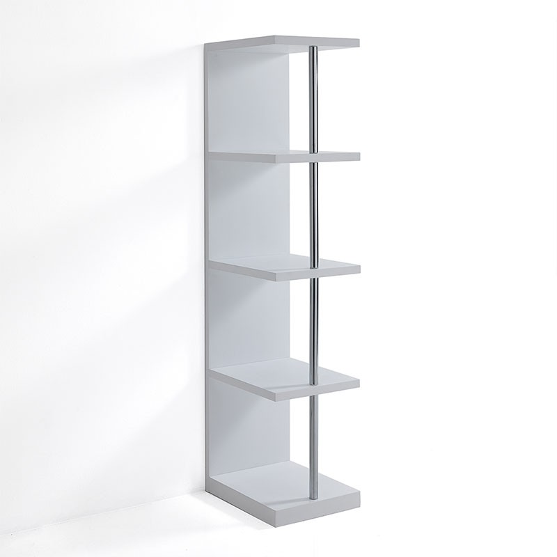 Design White Bookcase - Elle | Tomasucci