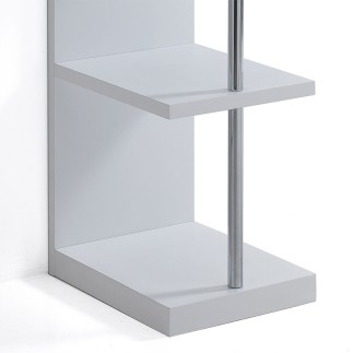 Design White Bookcase - Elle | Tomasucci