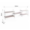 Bookcase / Wall Shelves in wooden - Volt