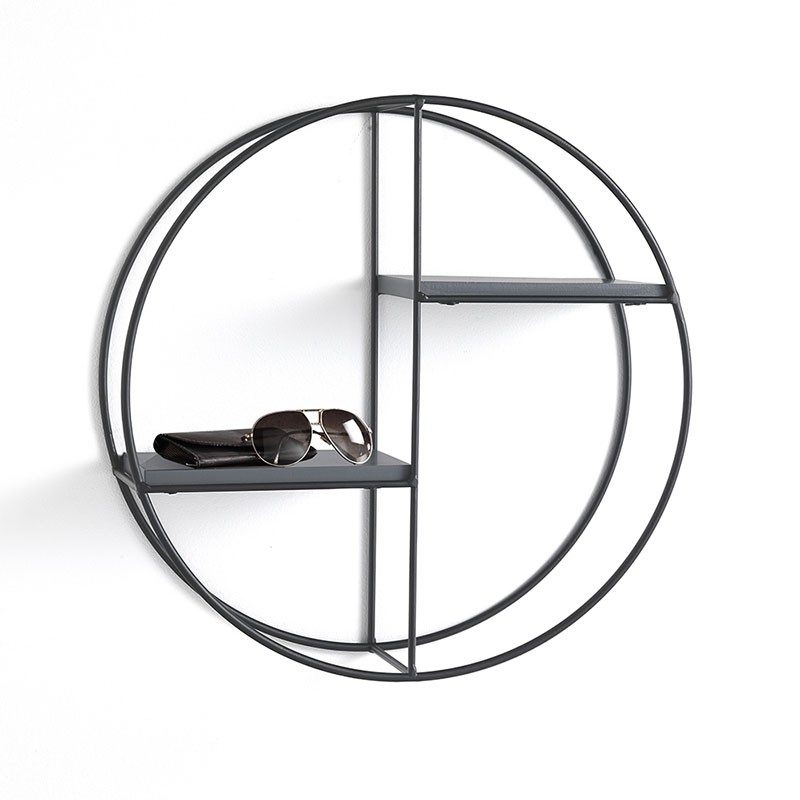 Round Wall Shelves in Metal - Zen | Tomasucci