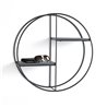 Round Wall Shelves in metal - Zen