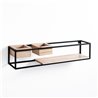 Wall Shelves with wooden storage container - Oppa