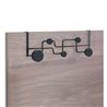 Door clothes hangers in black steel - Adam