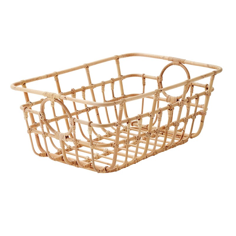 Stackable Rectangular Storage Basket  - Carry Me | Cane-line