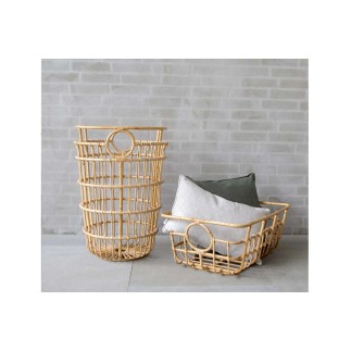 Cesta Portaoggetti Impilabile in Rattan - Carry Me | Cane-line