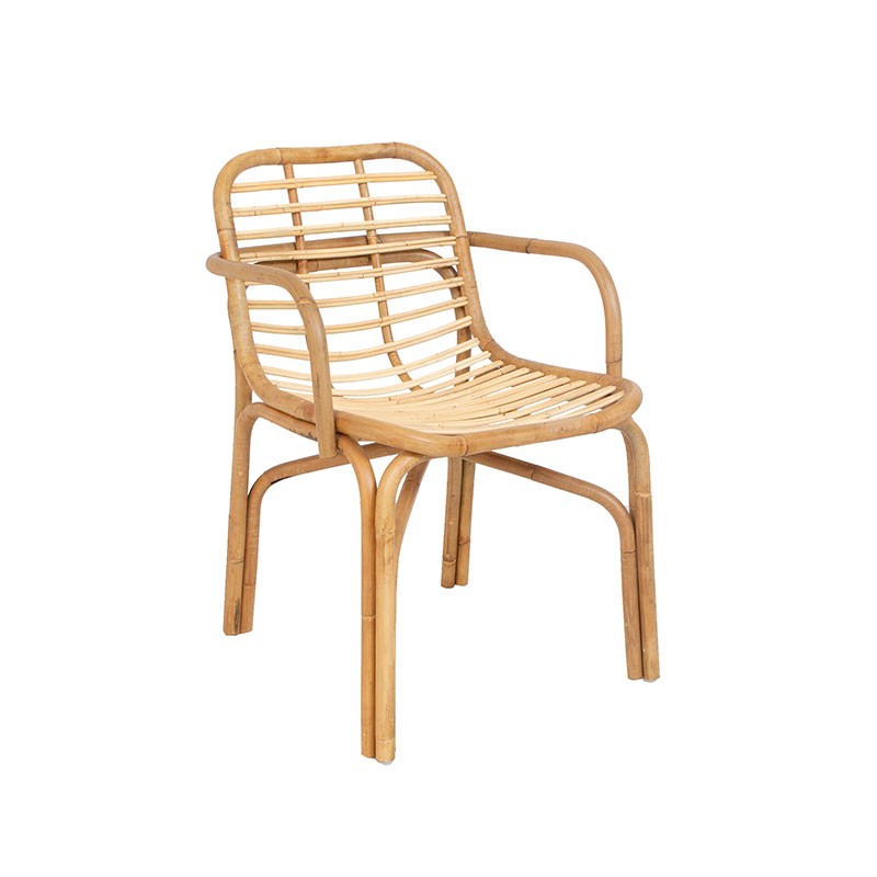 Sedia in Rattan con Braccioli - Peak | Cane-line