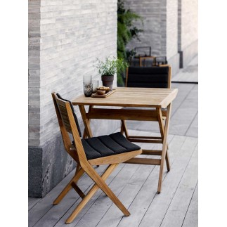 Outdoor Teak Wood Folding Chair - Flip | Cane-line