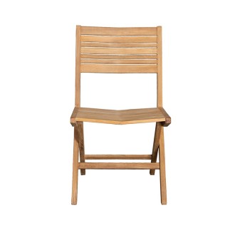 Outdoor Teak Wood Folding Chair - Flip | Cane-line