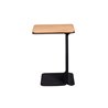 Outdoor Side Table in Wood/Alluminium - Mega