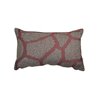 Cuscino Decorativo 52x32 grigio/bordeaux - Play