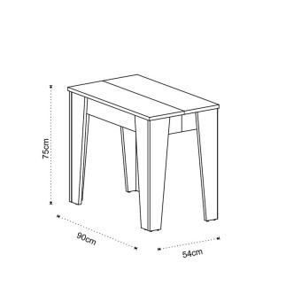 Extendable Console Table up to 306 cm - Hood | Tomasucci