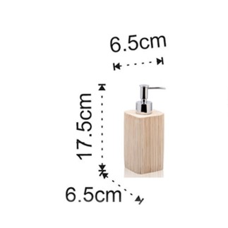 Wood Effect Liquid Soap Dispenser - Jerry | Tomasucci