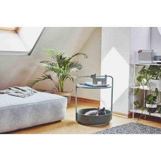 Coffee Table in Metal and 100% Recycled PET - Fuffy | Miacara