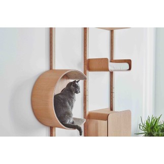 Cat Wall Climber in Wood - Alto | Miacara