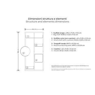 Cat Wall Climber in Wood - Alto | Miacara