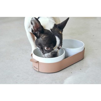 Double Porcelain Bowl for Cat and Dog - Lizzy | ISA Project