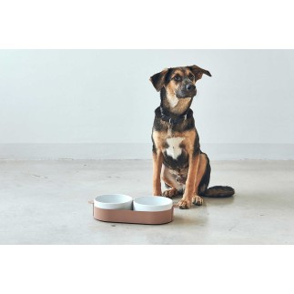 Double Porcelain Bowl for Cat and Dog - Lizzy | ISA Project