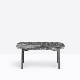 Square Marble Coffee Table - Buddy | Pedrali