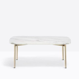 Square Marble Coffee Table - Buddy | Pedrali