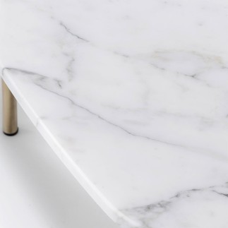 Square Marble Coffee Table - Buddy | Pedrali