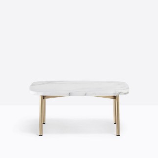 Square Marble Coffee Table - Buddy | Pedrali