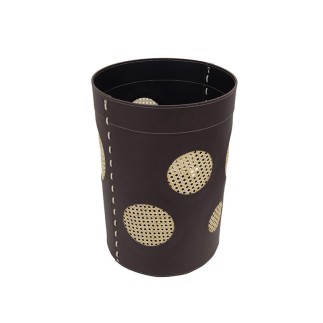 Leather Laundry Basket with Lid - Pavio | Limac Design