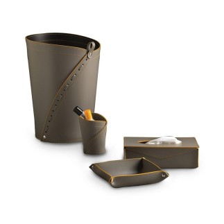 Leather Office Desk Set - Leonardo | Limac Design