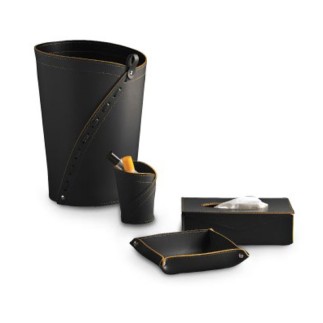 Leather Office Desk Set - Leonardo | Limac Design