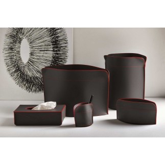 Leather Office Desk Set - Giacomo