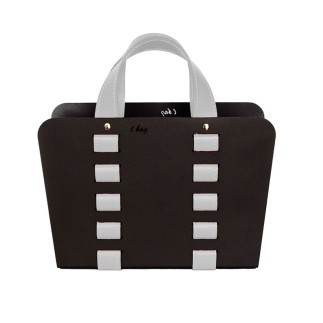 Portariviste di Design in Acciaio e Cuoio - L-Bag | Limac Design