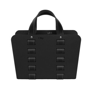 Portariviste di Design in Acciaio e Cuoio - L-Bag | Limac Design