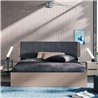 Double Bed in Wood with Storage - Dofia 02