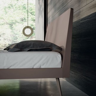 Letto Matrimoniale in Legno Moderno - Olivia