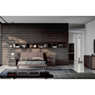 Letto Matrimoniale in Legno Moderno - Olivia | ISA Project