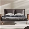 Letto Matrimoniale di Design con Cuscini - Leda