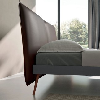 Letto Matrimoniale di Design con Cuscini - Leda | ISA Project